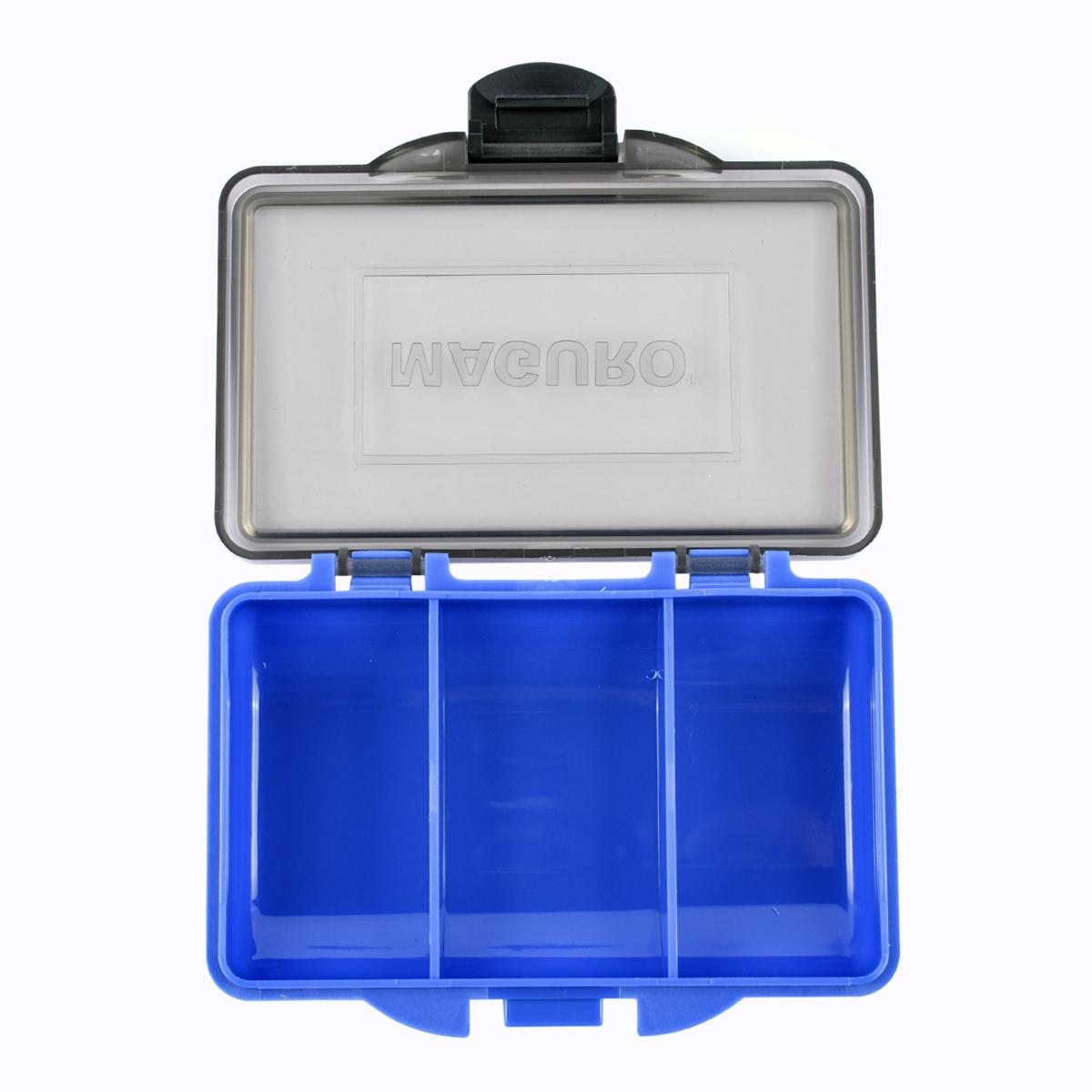 Kotak Pancing Maguro Carp Small Box 3 Compart Warna Biru