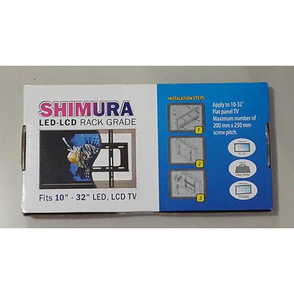 ELEKTRO - BRAKET TV LCD & LED MERK SHIMURA (TEMBOK/DINDING) - BRUSHSTORES