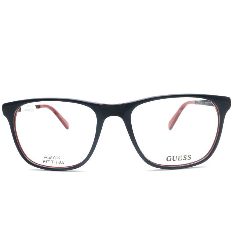 Kacamata Guess GU 1877 F C090 - Hitam Komb Merah