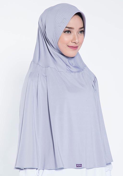 HIJAB INSTAN ELZATTA BERGO SYARI ABU ABU