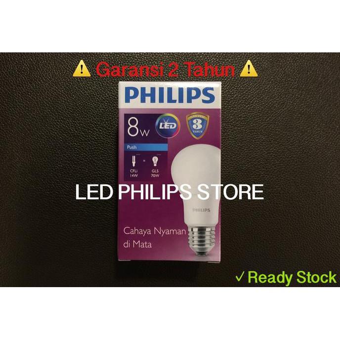 GRATIS ! Lampu Bohlam LED Philips 9 Watt Putih/Cool Day Light (9W 9 W 9Watt)