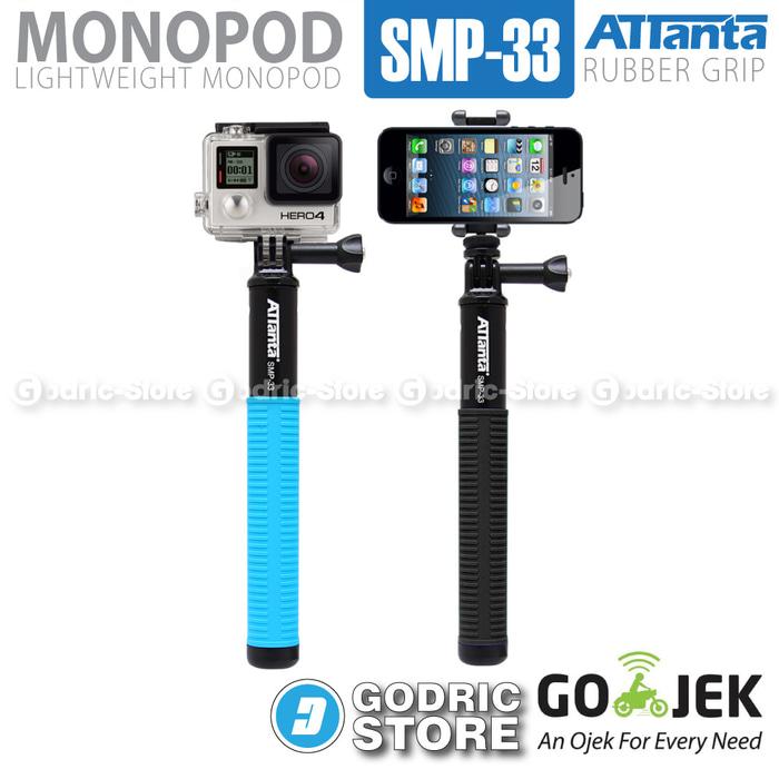 Attanta Tongsis Monopod Titanium SMP-33 for GoPro, Xiaomi Yi & HP