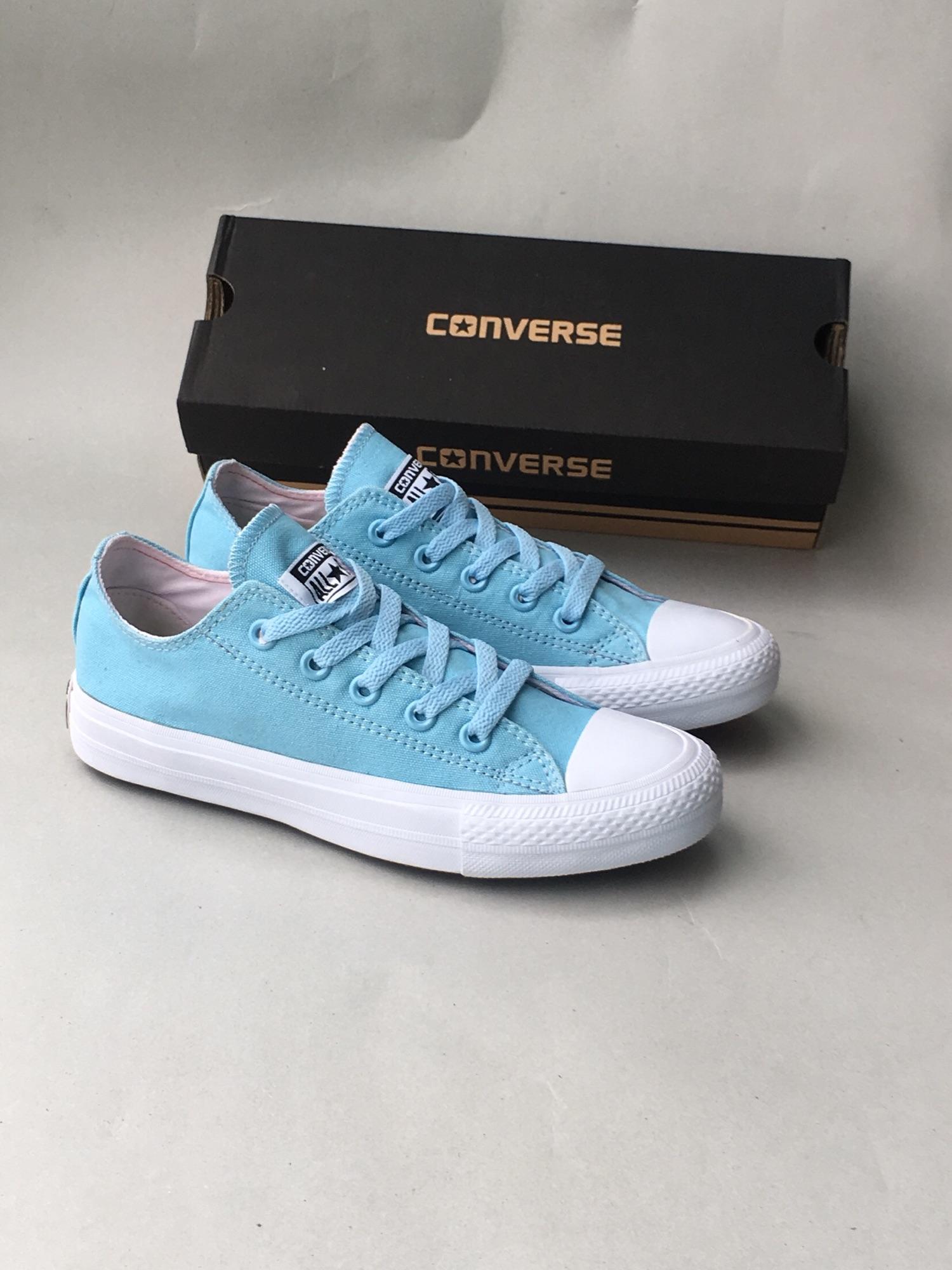 Sepatu Converse Allstar Chuck Taylor 2 Ice Blue Women