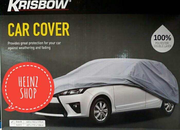 BEST SELLER!!! CAR COVER SIZE B KRISBOW SARUNG PENUTUP MOBIL UKURAN B - OutaDm