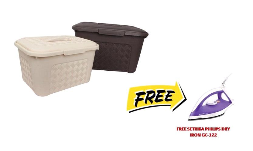 Togo Storage box free Philips setrika GC 122