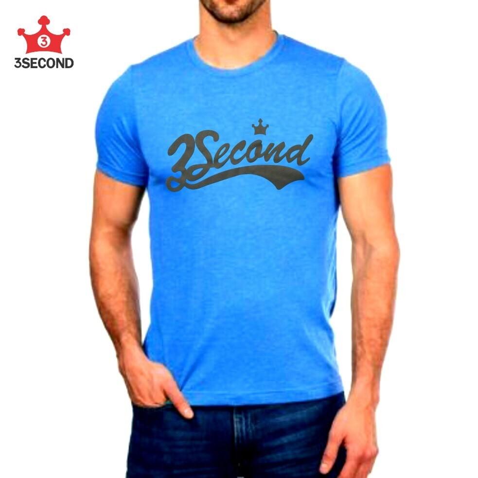 Kaos UNISEX Karakter 3SECOND Oneck Lengan Panjang Tshirt Cotton Baju Cewek Cowok Murah