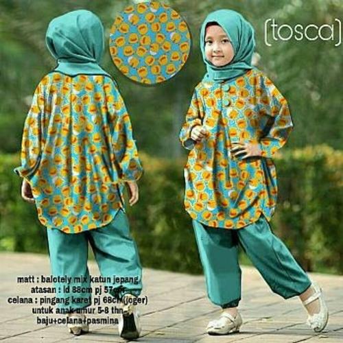 Kafis shop - Nina Kid - Baju Anak Muslim