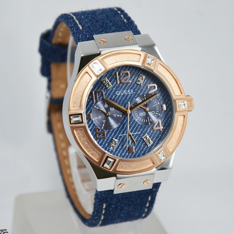 Guess Jeans W0289L1 Original Jam Tangan Wanita - Blue