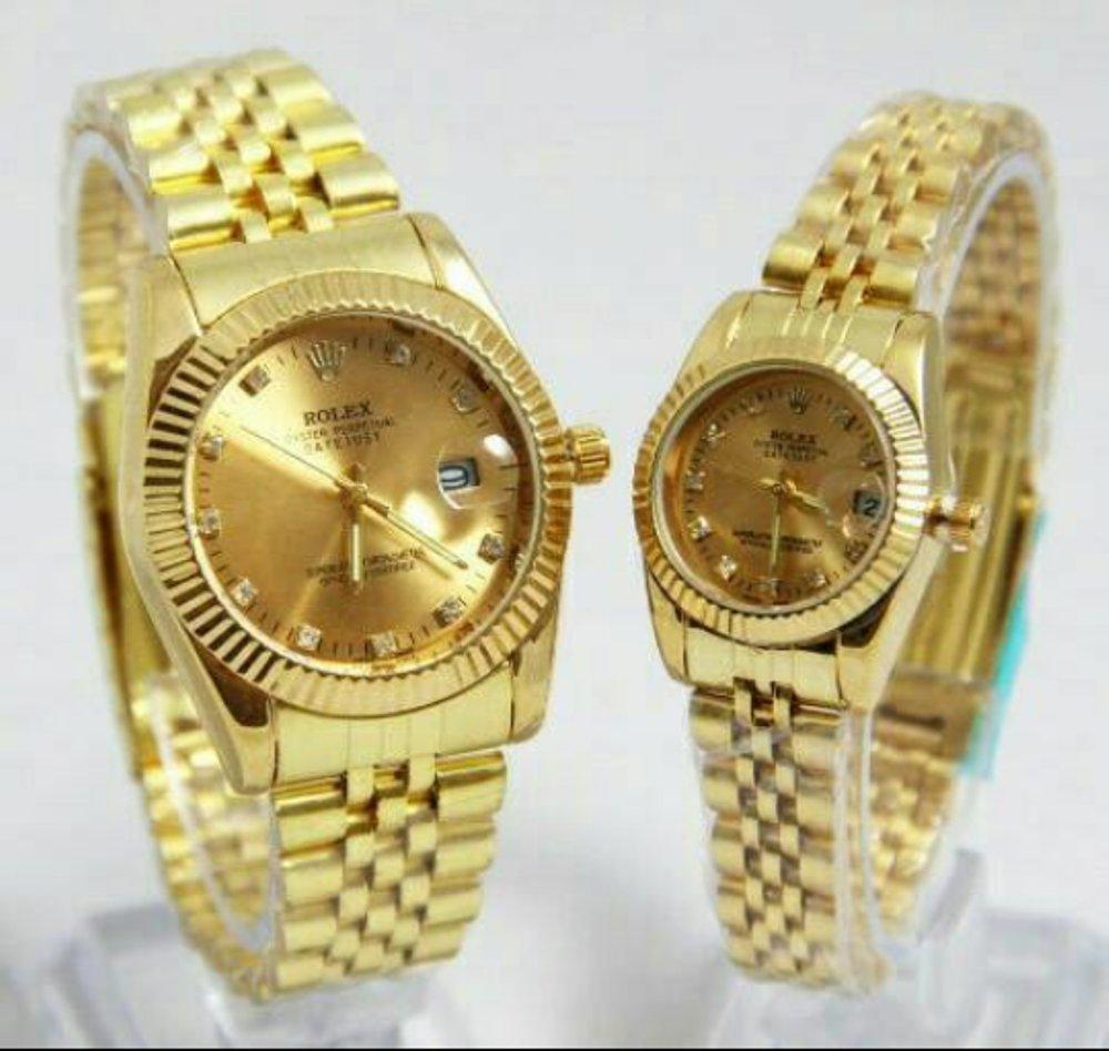 Jam Tangan Couple Mewah Berkualitas Rolex Super !!!