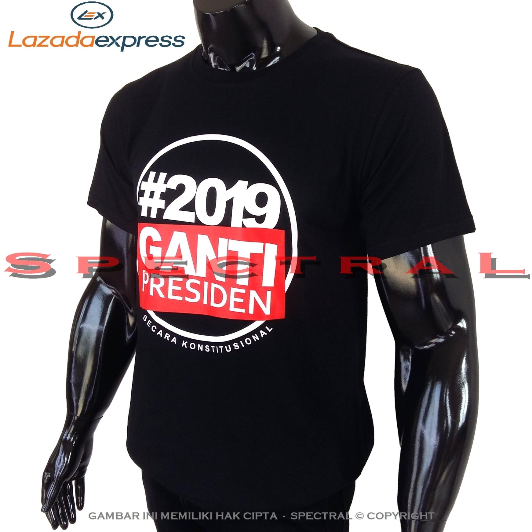 Spectral – #2019 GANTI PRESIDEN 100% Cotton Combed Kaos Distro Fashion T-Shirt Baju Pakaian #ganti Pria Wanita Cewe Cowo Lengan Murah Bagus Keren #gantipresiden2019 #gantipresiden Tulisan Kata-Kata kata #Ganti Gantipresiden Indonesia Jokowi Tagar 2019