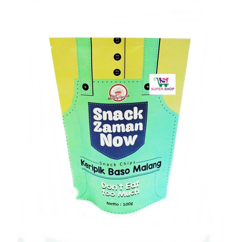 Keripik Baso Malang Syukur Snack Zaman Now 100 Gram
