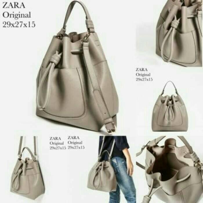 TAS ZARA DRAWSTRING BUCKET TOGO ORIGINAL - aek7Lt