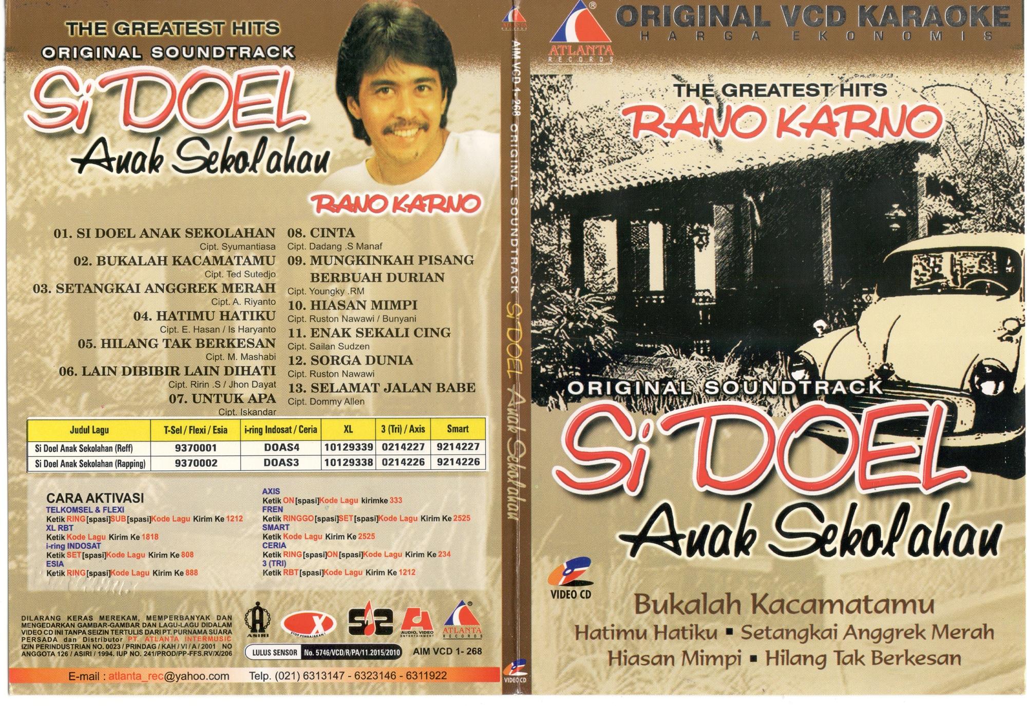 Buy & Sell Cheapest THE GREATEST PROMO Best Quality Product Deals VCD KARAOKE ORIGINAL HARGA EKONOMIS THE GREATEST HITS RANO KARNO