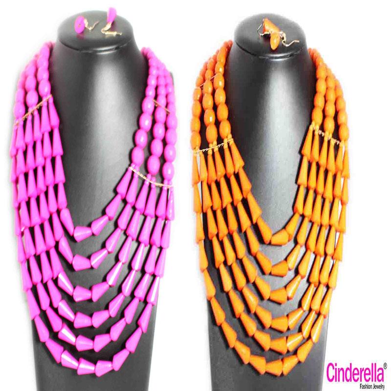 Kalung Korea Hijab Aksesoris Kalung Tali Necklace Wanita Murah Wanita