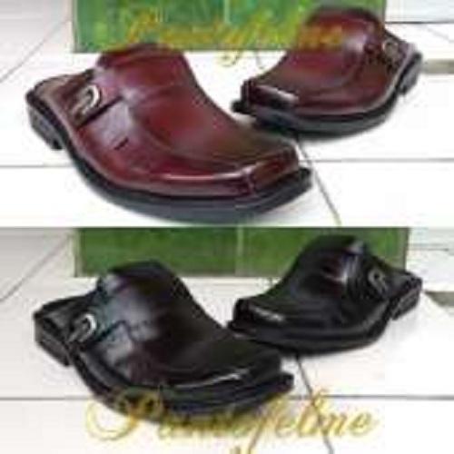 SEPATU SANDAL PRIA KULIT ASLI BALLY Sendal Slop Bustong Slip On Tutong