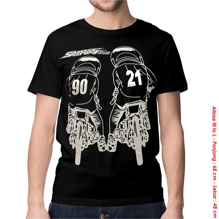 KAOS BAJU DISTRO MOTOGP - SATRIA F150 BALAPAN