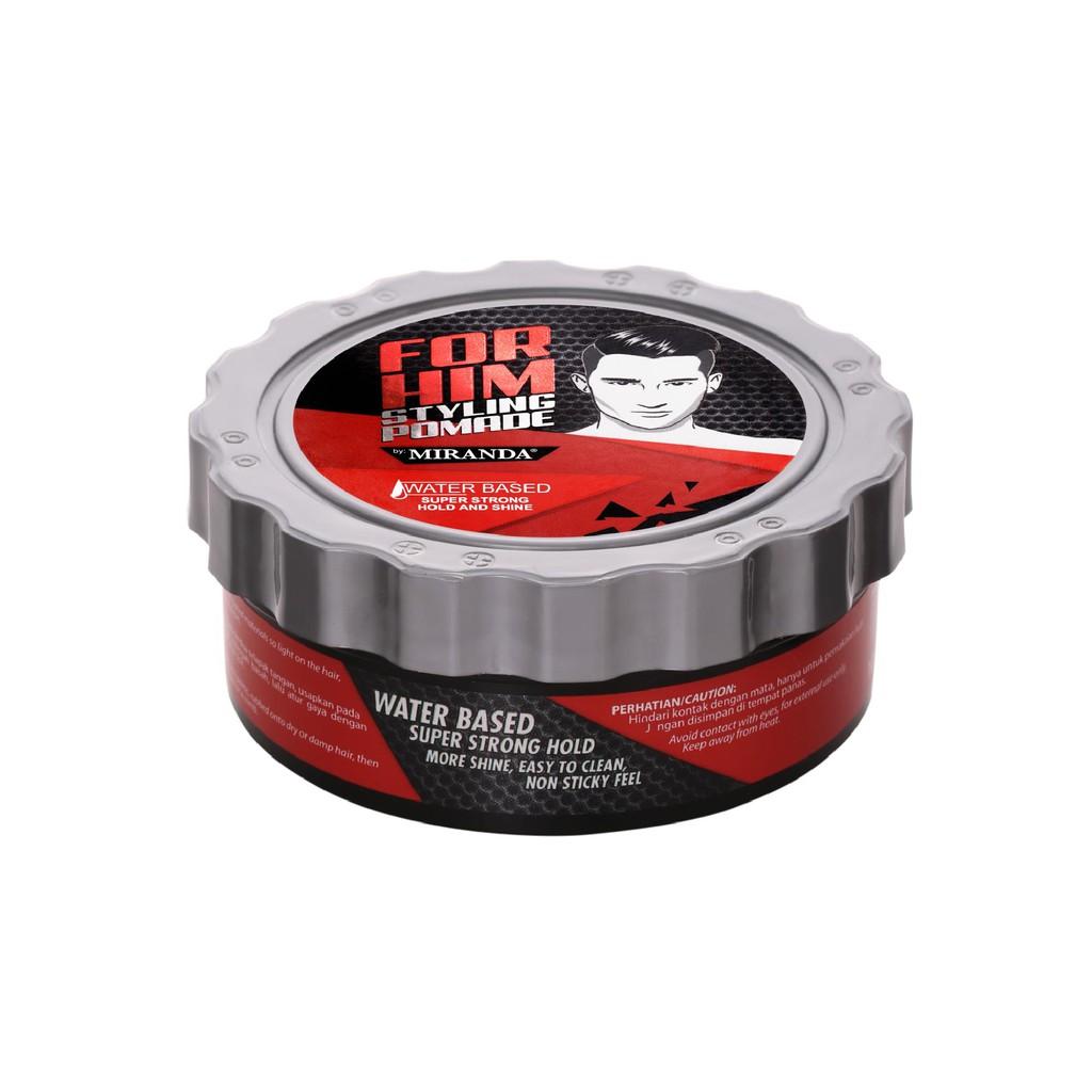For Him Styling Pomade Water Based - Super Strong Hold & Shine - 100 g