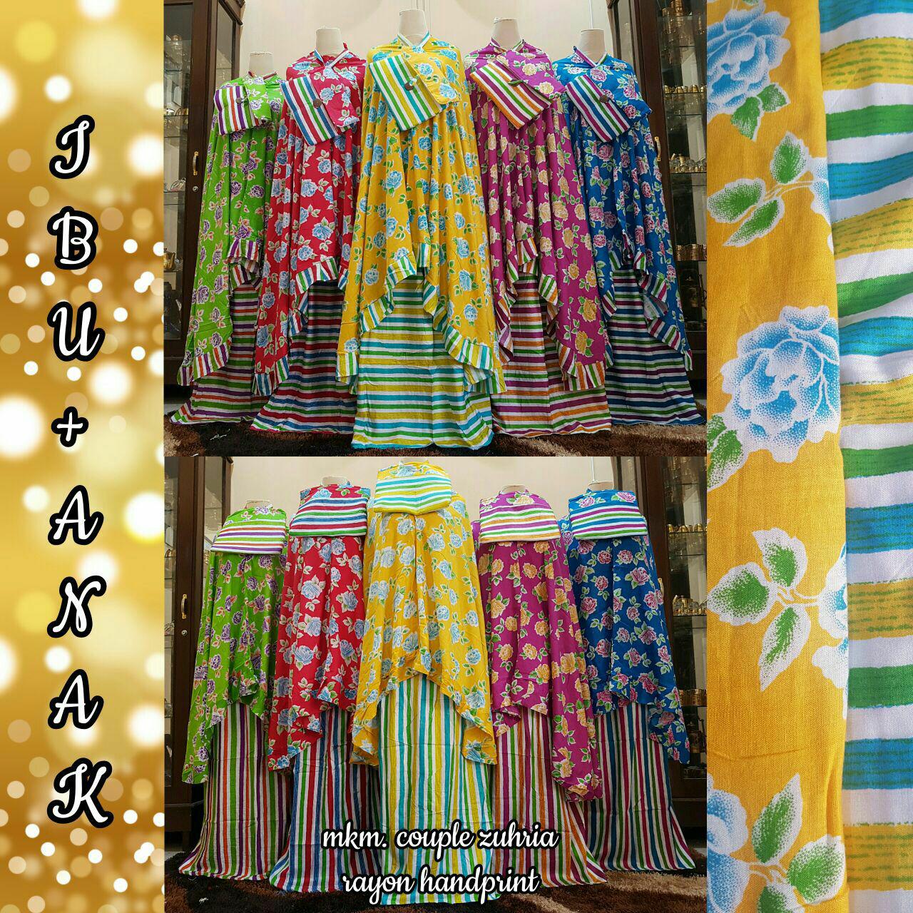 Mukena Couple Ibu dan Anak - Ranaya Fashion
