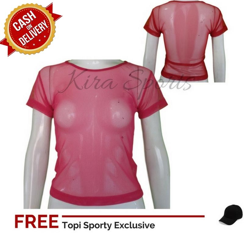 Kira Sports Baju Olahraga Wanita Zumba / Tanktop Tops Gym Fitness Fitnes / Atasan untuk Aerobik Aerobic + Free Topi Sport SPF13103 - Bisa COD