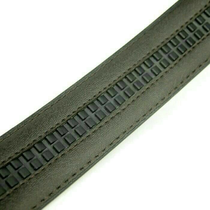 IKAT PINGGANG PRIA IMPORT MODEL REL OTOMATIS HUGO BOSS 11431 HITAM - Kidghla
