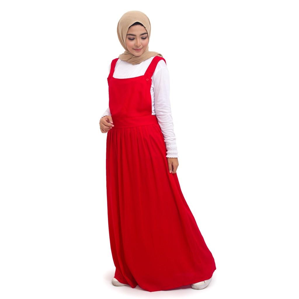 Baby Talk Club Annie Maxxi Overall Wanita Only Overall Tanpa Inner - Baju Atasan Wanita Overall Wanita Muslim Bahan Berkualitas Baju Muslim Wanita Dress Lebaran Pesta Kondangan Gamis Super Murah Untuk Remaja Overall Muslim Kekinian Hits