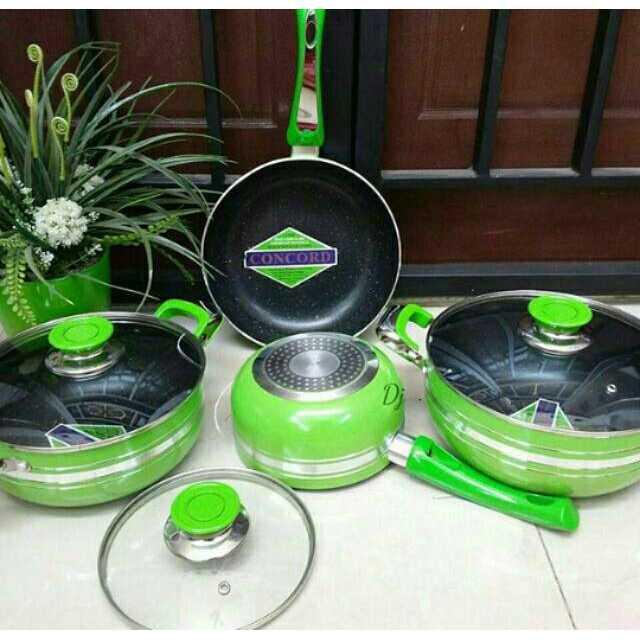 Panci Teflon Cookware Set 7Pcs