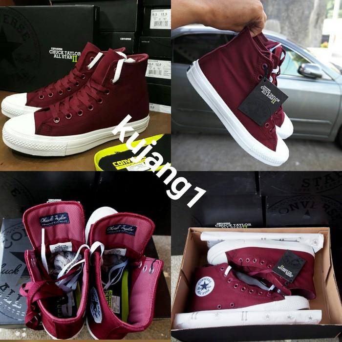 Promo SALE BRANDED ORGINAL SEPATU CONVERSE ALL STAR CHUCK TAYLOR II .. Gratis Ongkir