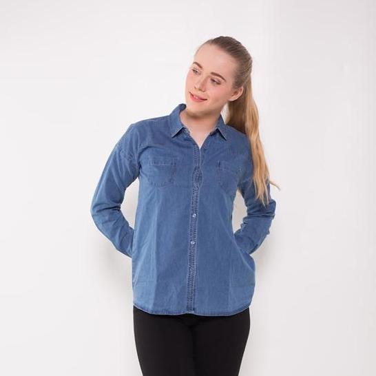 Cotton Inch - Ciel Denim - Atasan Wanita