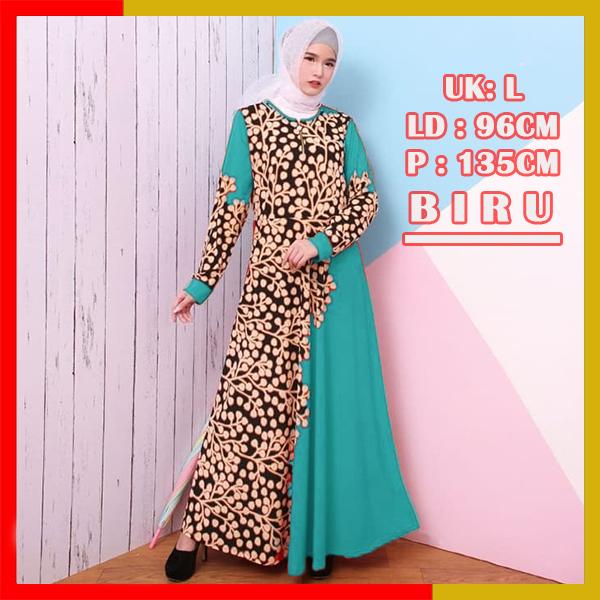 Baju Gamis Wanita Jersey PREMIUM - Gamis Busui Rok Payung 6792