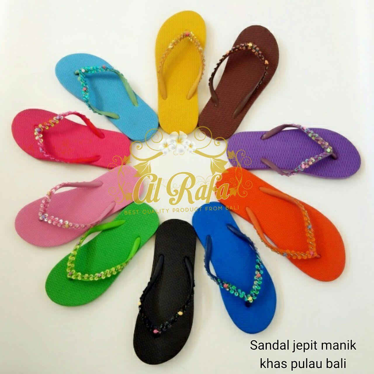 Sandal jepit manik khas bali