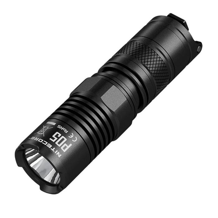 NITECORE P05 LED CREE XM-L2 U2 460 Lumens Hitam