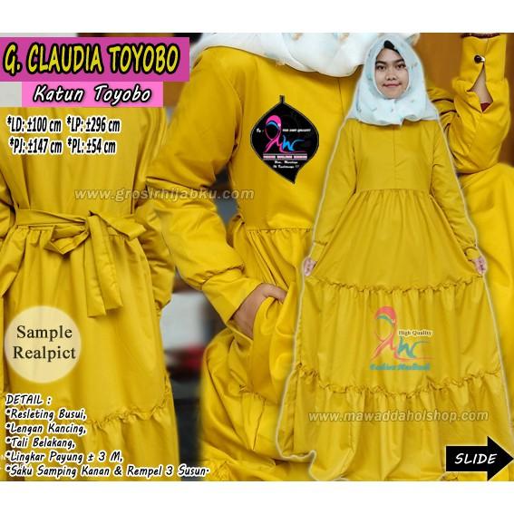 Gamis katun Toyobo / Gamis Toyobo susun / gamis Katun Ima / Gamis Rempel / Katun toyobo