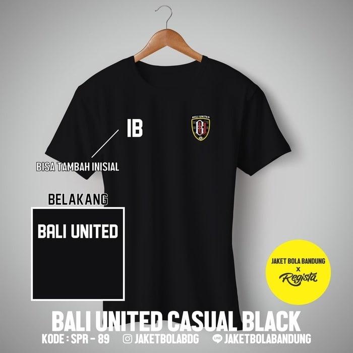 PALING DICARI Kaos CASUAL BALI UNITED bahan Combed 30'S PROMO