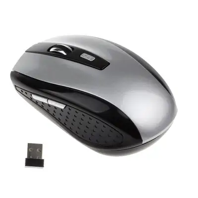 2.4GHZ Portable Wireless Mouse Cordless Optical Scroll Mouse for PC Laptop