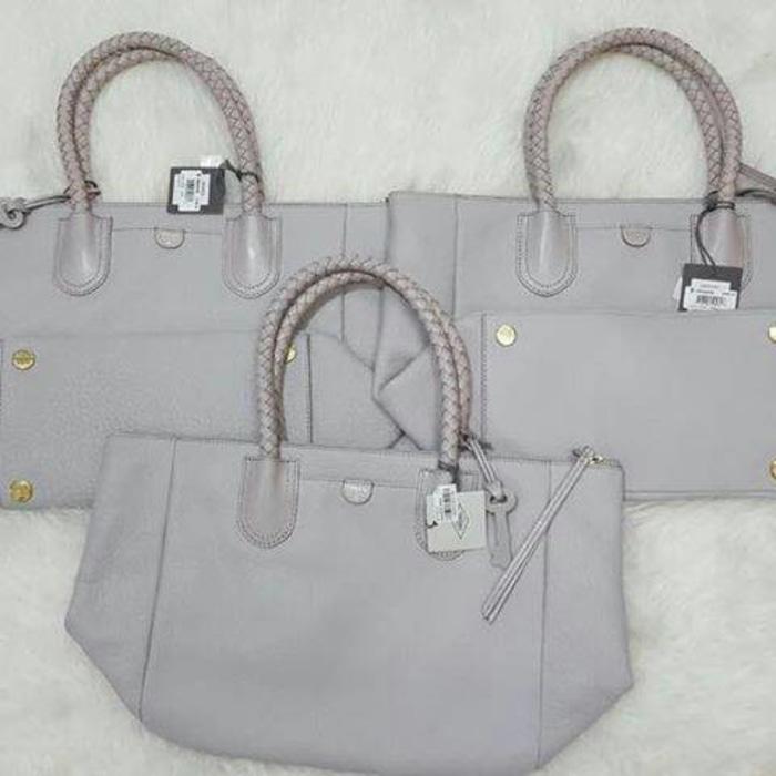 Tas Fossil Original. Fossil Sydney Shopper Mineral Grey NWT - Sfp6tz