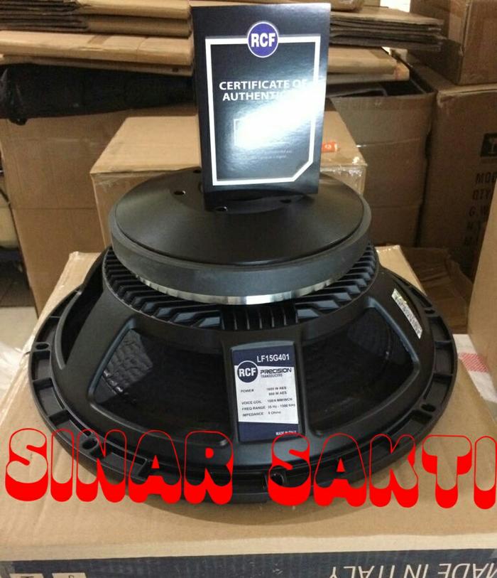 Speaker RCF L15 G401 ( 15 inch ) Komponen Speaker GRADE A