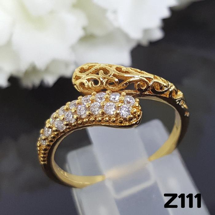 Cek Harga Baru Z205 Cincin  Branded Chanel Set Perhiasan 