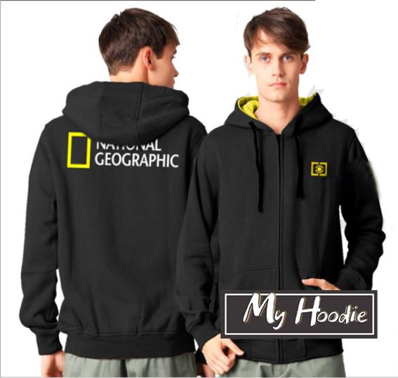 Jaket Hoodie Jumper sweater national geographic