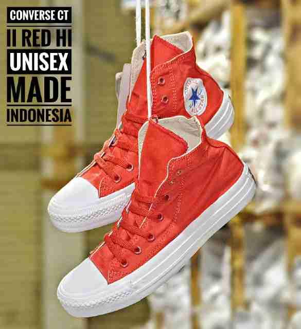 Promo Sepatu Pria / Wanita Converse Chuck Taylor High Made In Vietnam #3 Fashion