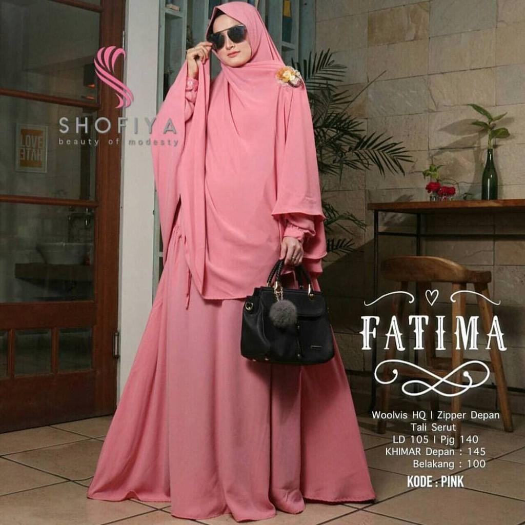 Jual Murah Syari Murah/Grosir Syari Murah/FATIMAH SYARI PINK C05