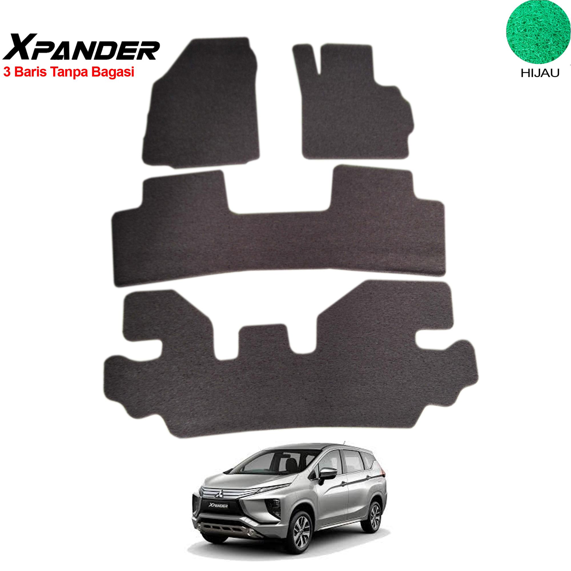 Karmob / Karpet Mobil Mie Xpander / Aksesoris Mobil / Karpet Karet Xpander / Karpet Lantai Mobil Xpander / Karpet Dasar Xpander / Karpet Bihun Xpander / Aksesoris Xpander / DSM - 3 Baris ( Tanpa Bagasi )