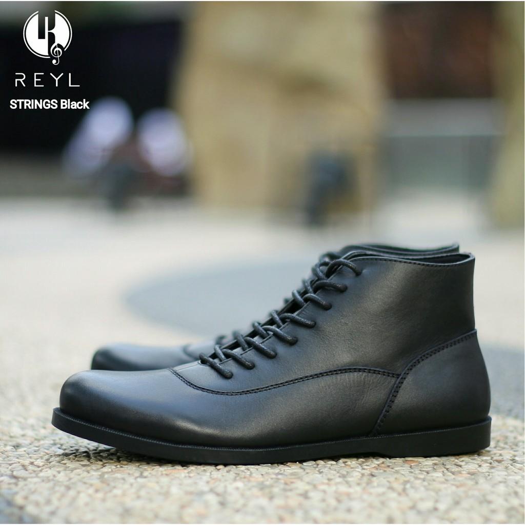 Sepatu Boot Safety Pria Reyl Original Bandung Kulit Sapi Asli Boot Boots Adidas Nike Casual Slip On