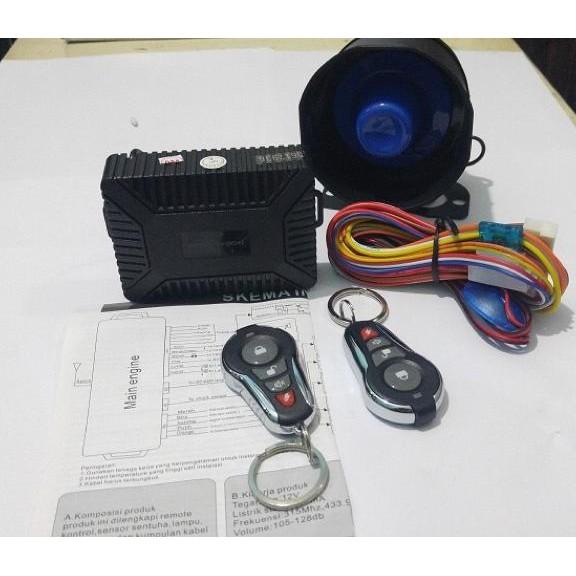 Hw375 Alarm Mobil Model M1 Avanza Chrome - Dkfuhsw