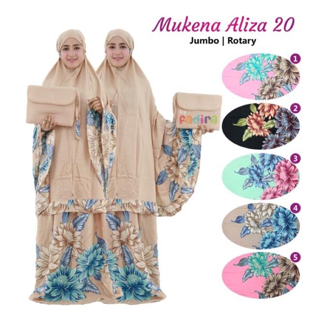 Mukena aliza rayon rotary HQ