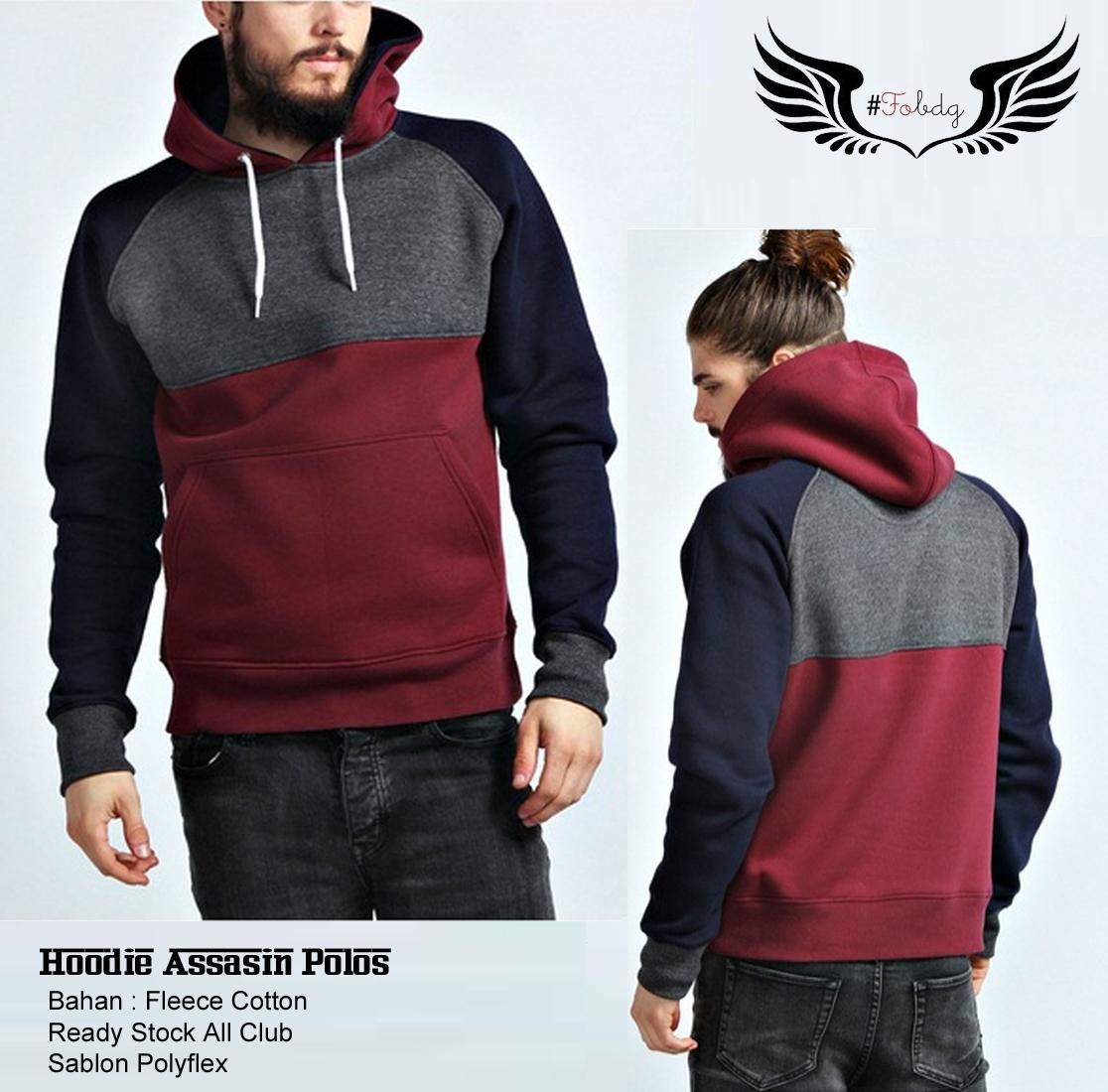 Jaket Traaveling Hoodie Assasien Sweatar Pria Wanita Distro BERMEREK Dan TERNAMA Nyaman Di Pakai Eleghan Tida Berbulu Terbaru DISKON