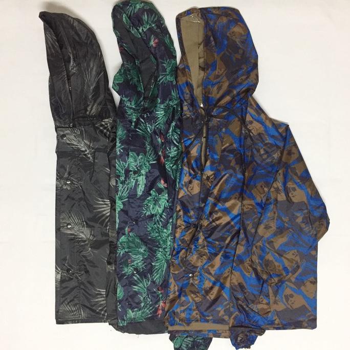 Jas Hujan Jaket Celana Motif Daun/Loreng/Bulu - 81001/03/04 - Khnfolsi