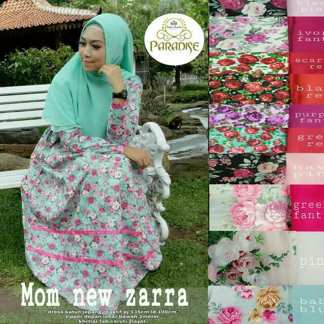 BIG PROMO Baju Anak Gamis New Zarra Syari Kids Couple Murah Edisi Lebaran Size Moms