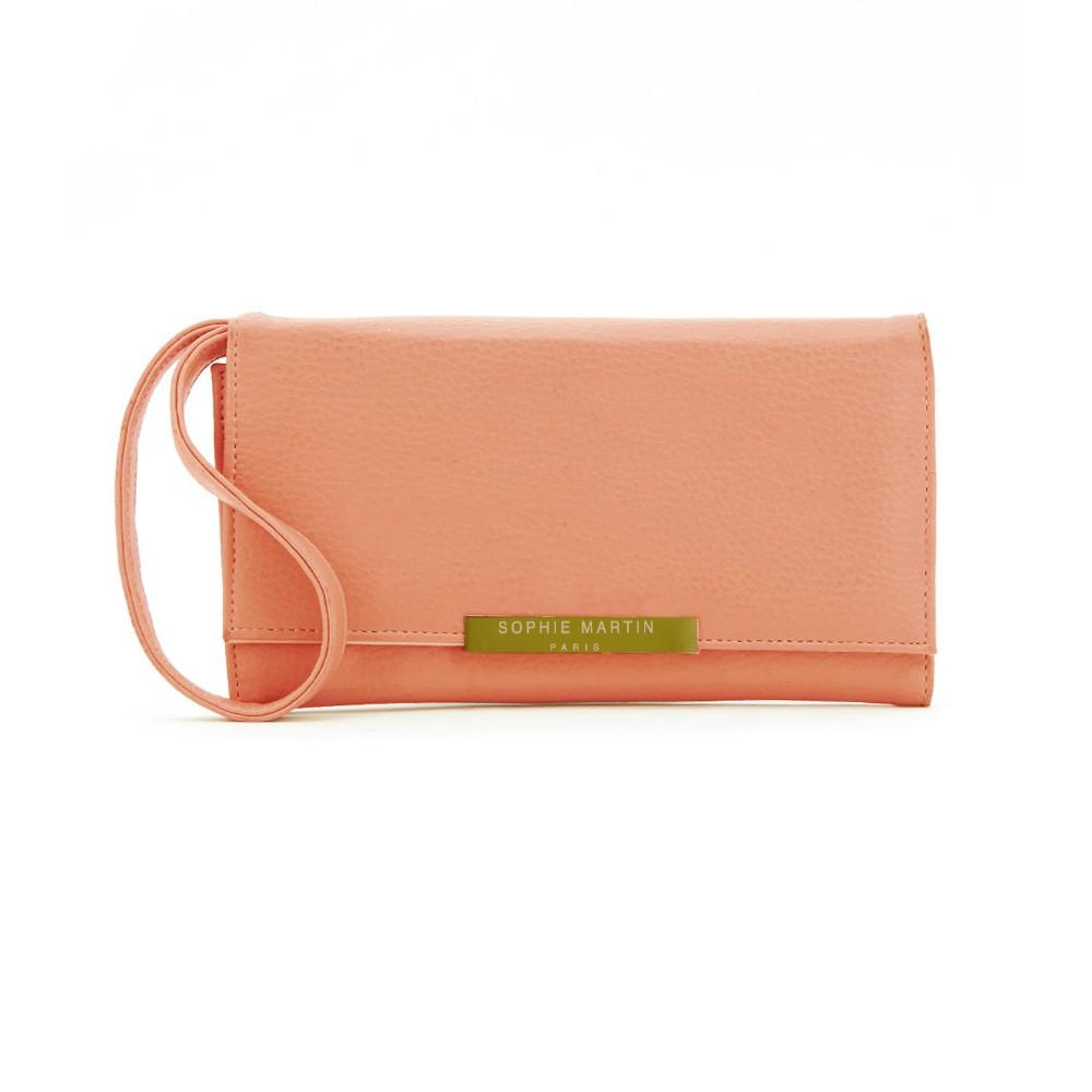 DOMPET WANITA IMPORT BRANDED SOPHIE MARTIN ALESSA W1224P3 CREAM KULIT PARIS ORIGINAL KOREA IMPORT