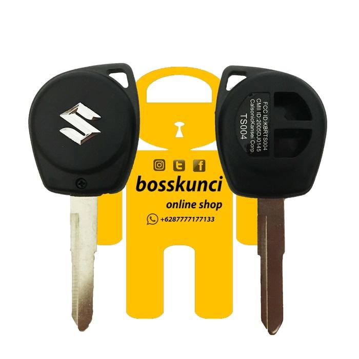 Casing Kunci Remote 2 tombol Suzuki Swift, X-over, Karimun, Ertiga