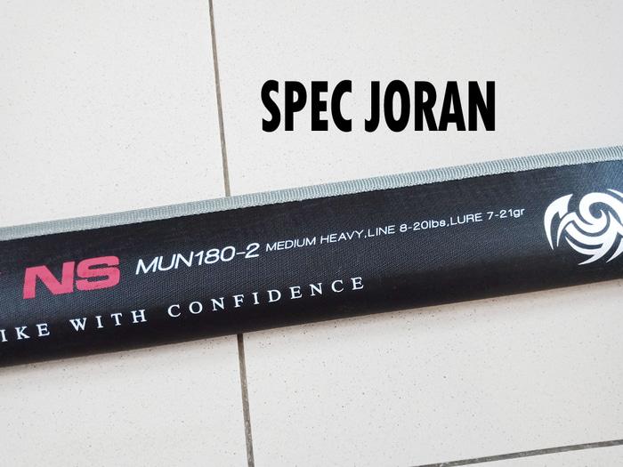 Joran MAGURO UNDER COVER NS Panjang 180 - Im41FN